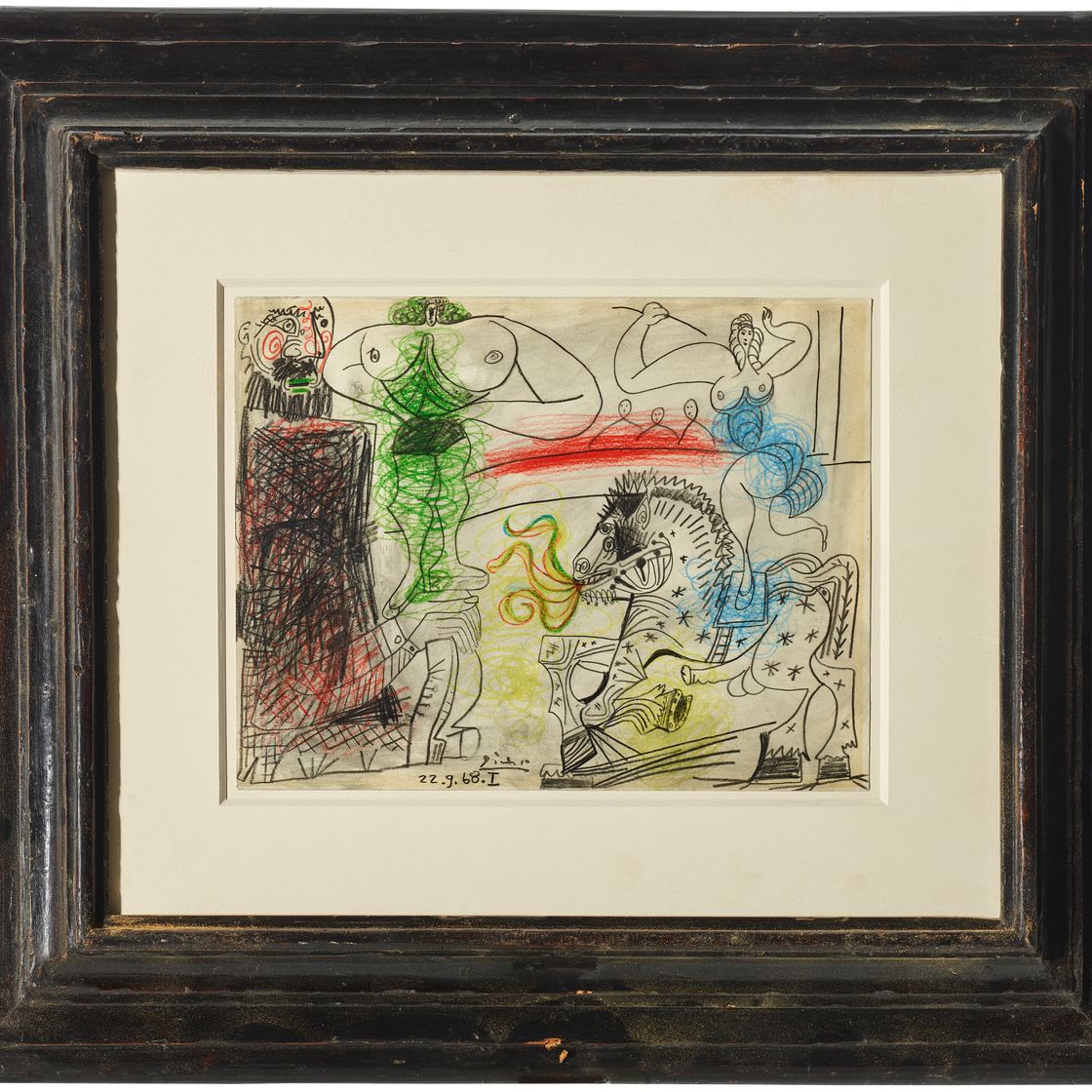 Pablo Picasso — Сцена цирка, изображение 2