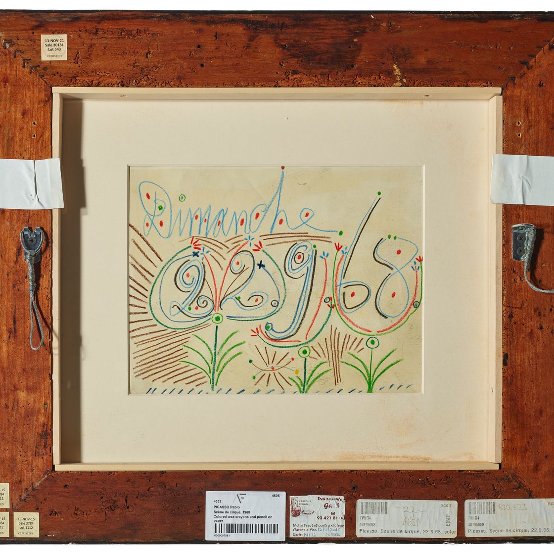 Pablo Picasso — Сцена цирка, изображение 3