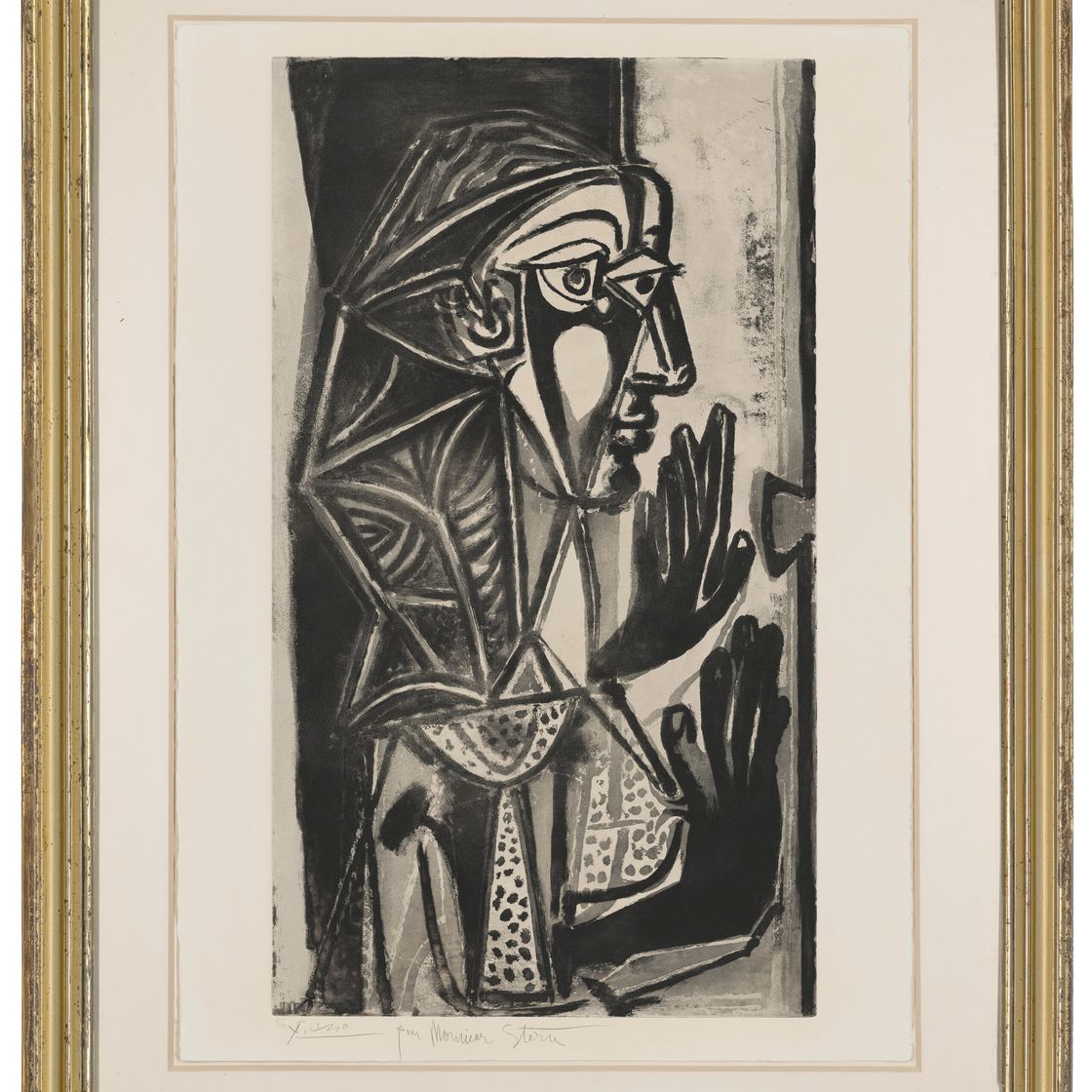 Pablo Picasso — Женщина в зеркале, изображение 2