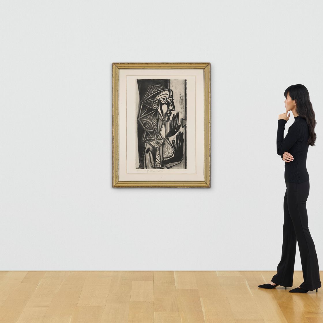 Pablo Picasso — Женщина в зеркале, изображение 3