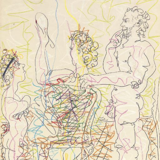 Pablo Picasso — Трое персонажей