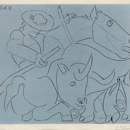 Pablo Picasso — Запеканка из Пике (В. 921; В. 1244 Бб)
