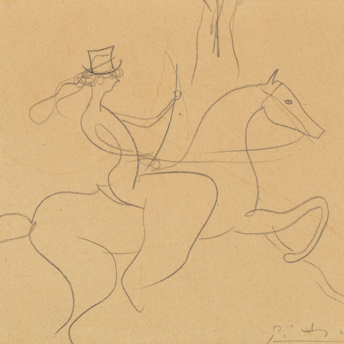 Pablo Picasso — Амазонка, изображение 1