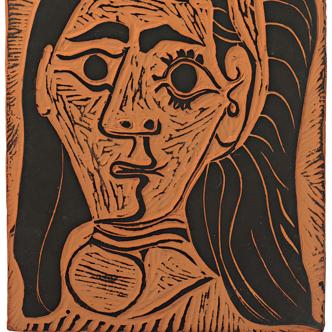 Pablo Picasso — Женская блузка с цветочным принтом (артикул 520)
