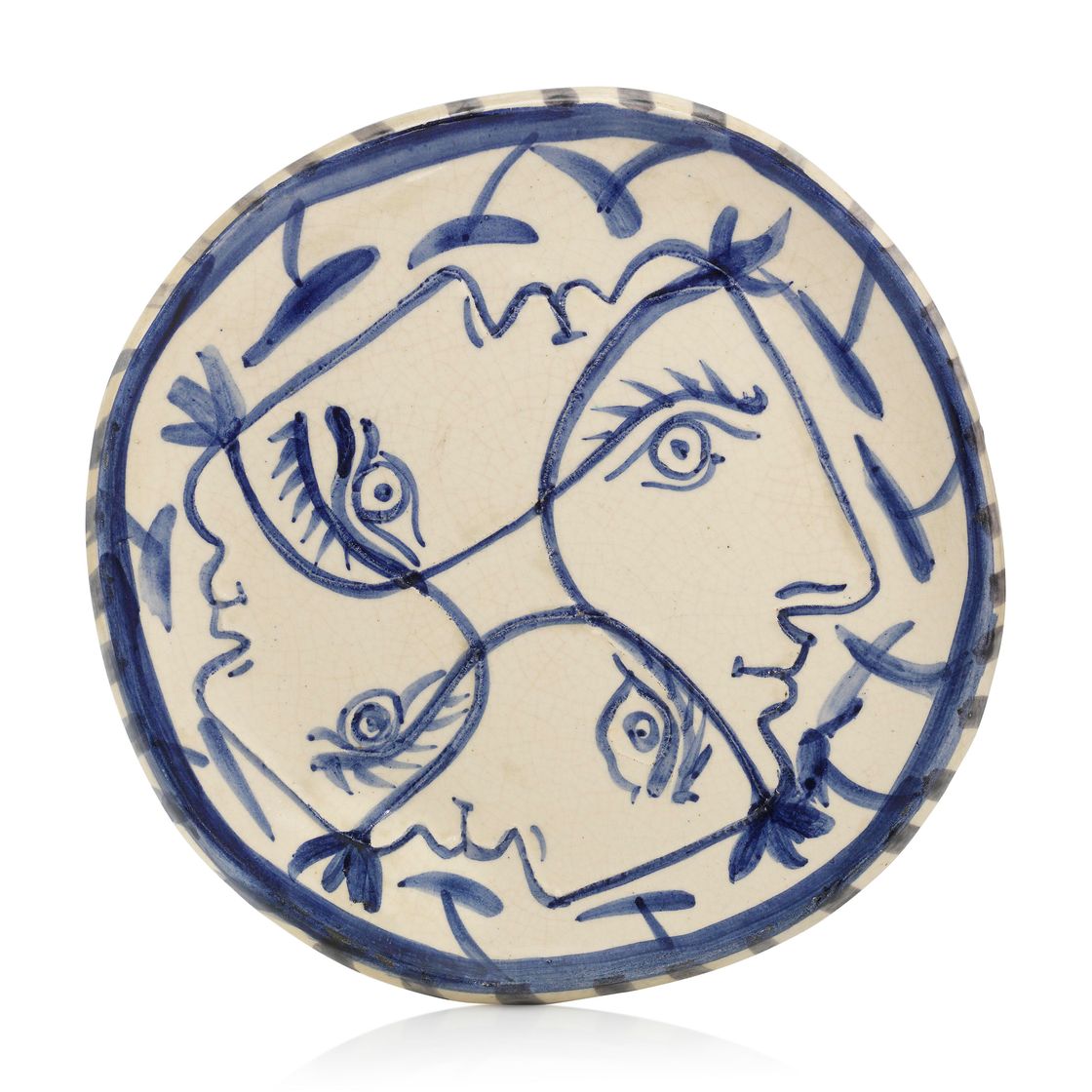 Pablo Picasso — Четыре профиля в Англии (A.R. 87)