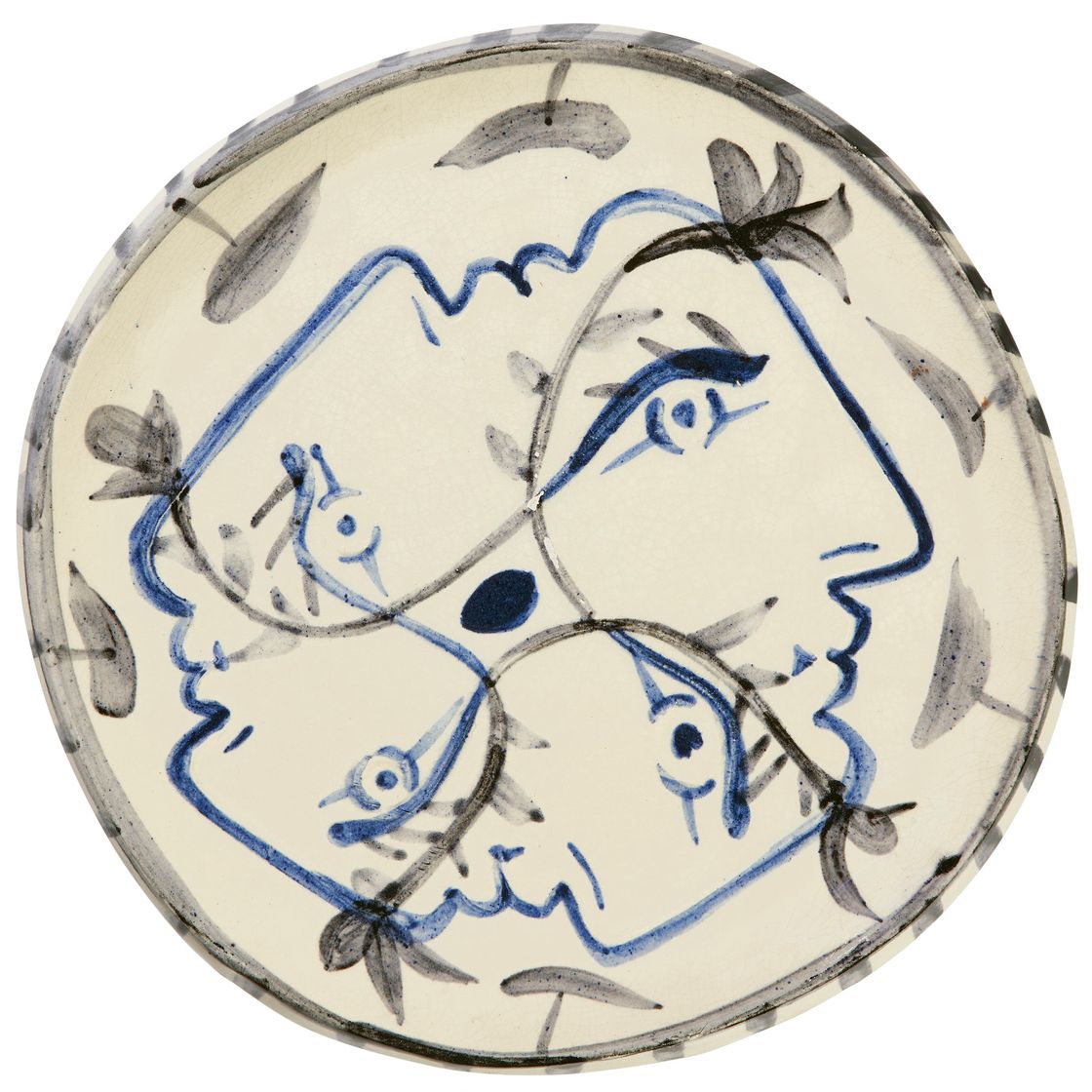 Pablo Picasso — Четыре профиля в Англии (A.R. 84)