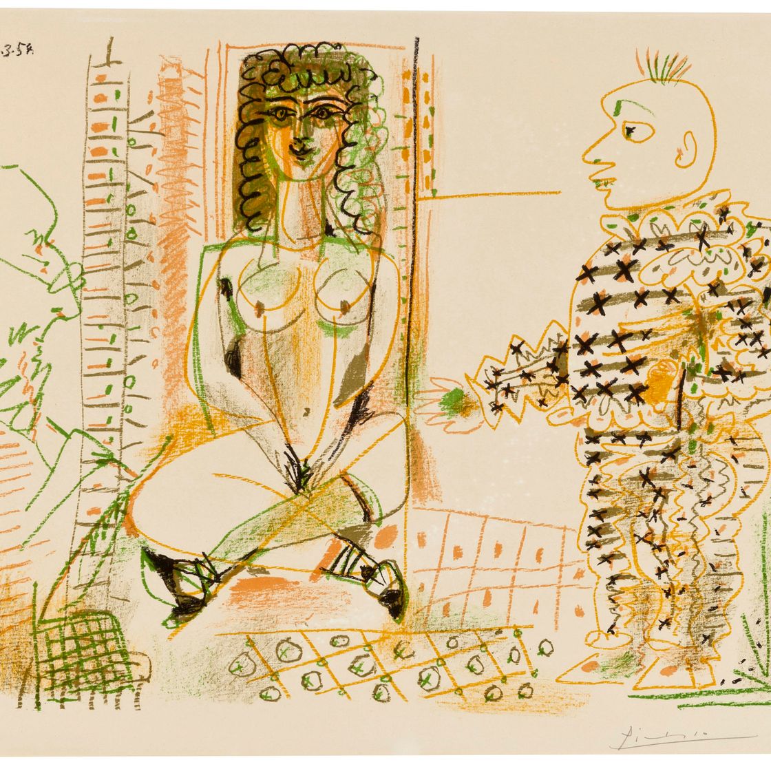 Pablo Picasso — Мир и модель сына