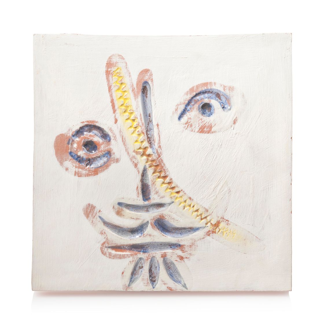 Pablo Picasso — Лицо с косыми чертами (A.R. 589)
