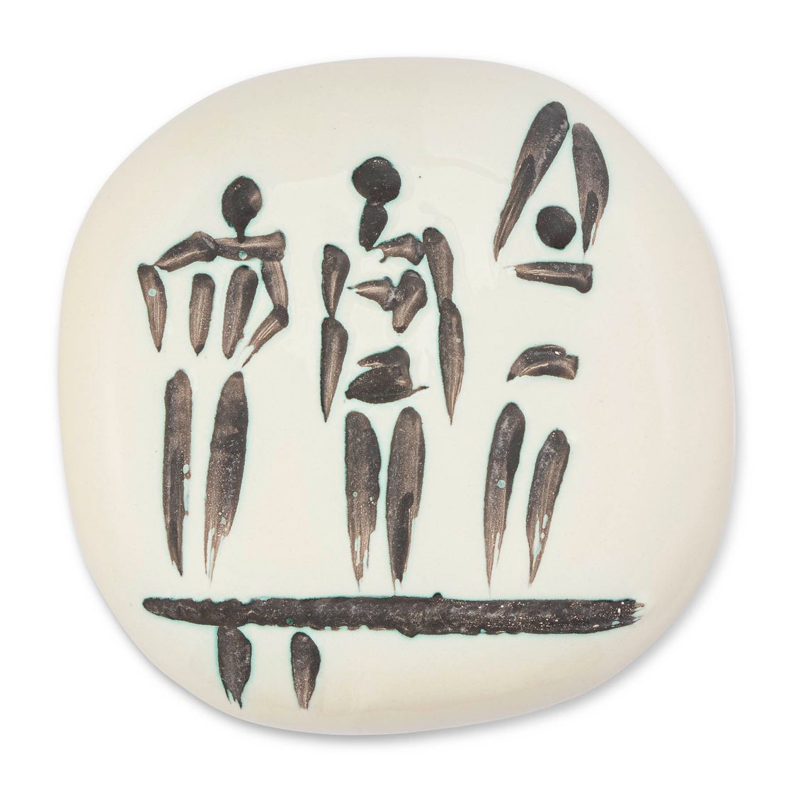 Pablo Picasso — Трое персонажей в Тремплене (A.R. 375)