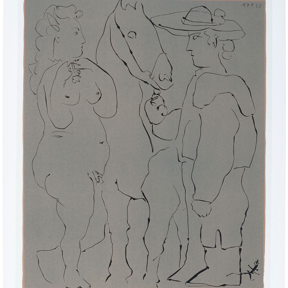 Pablo Picasso — Пикадор, Женщина и кавалер, изображение 1