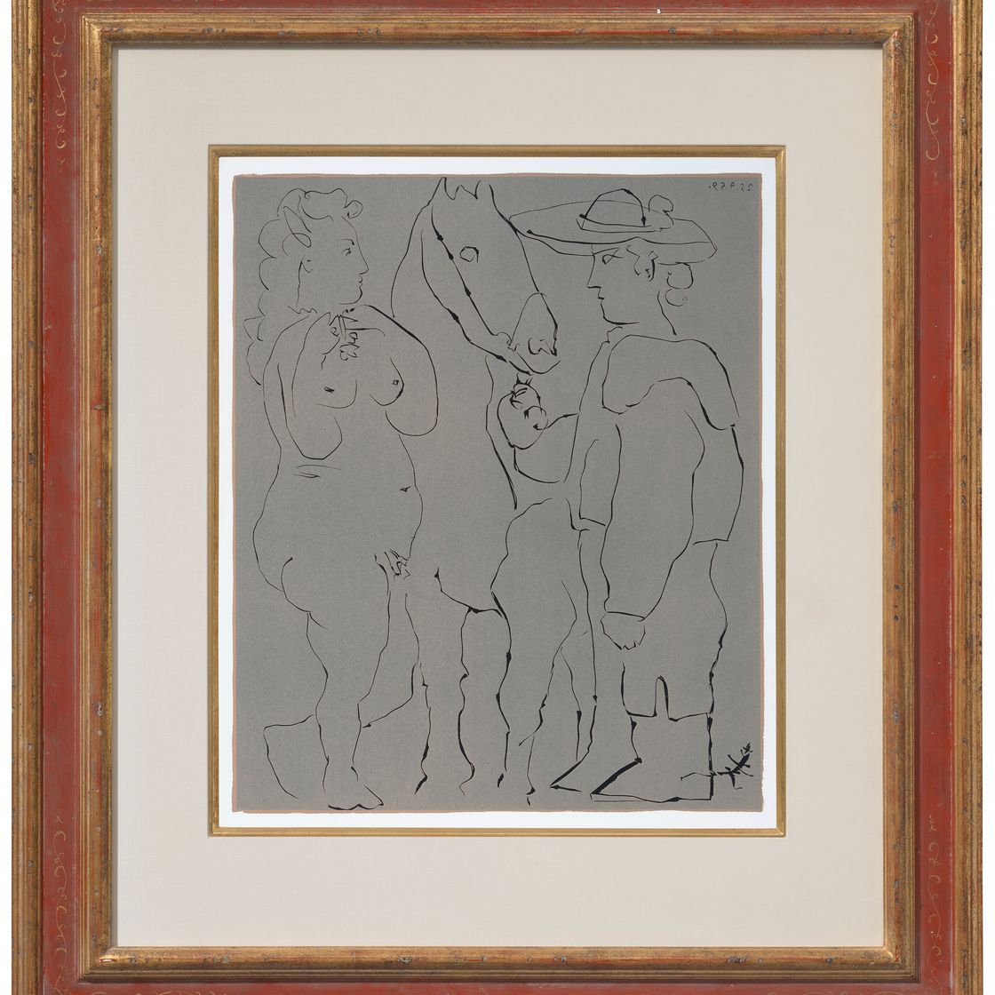 Pablo Picasso — Пикадор, Женщина и кавалер, изображение 2