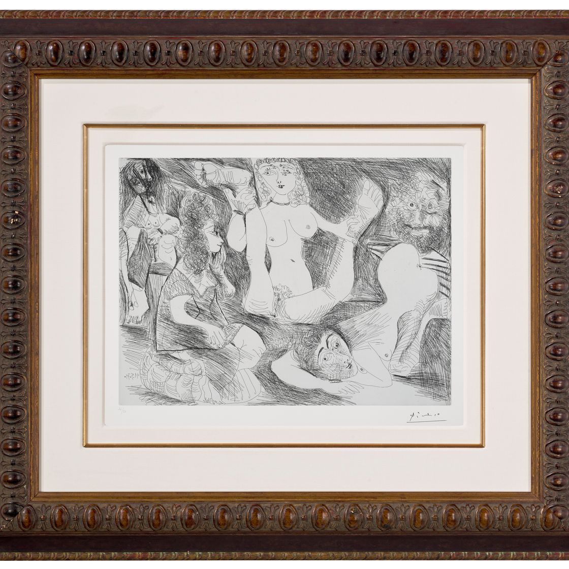 Pablo Picasso — Ла Сери 156 : три гравюры, изображение 6