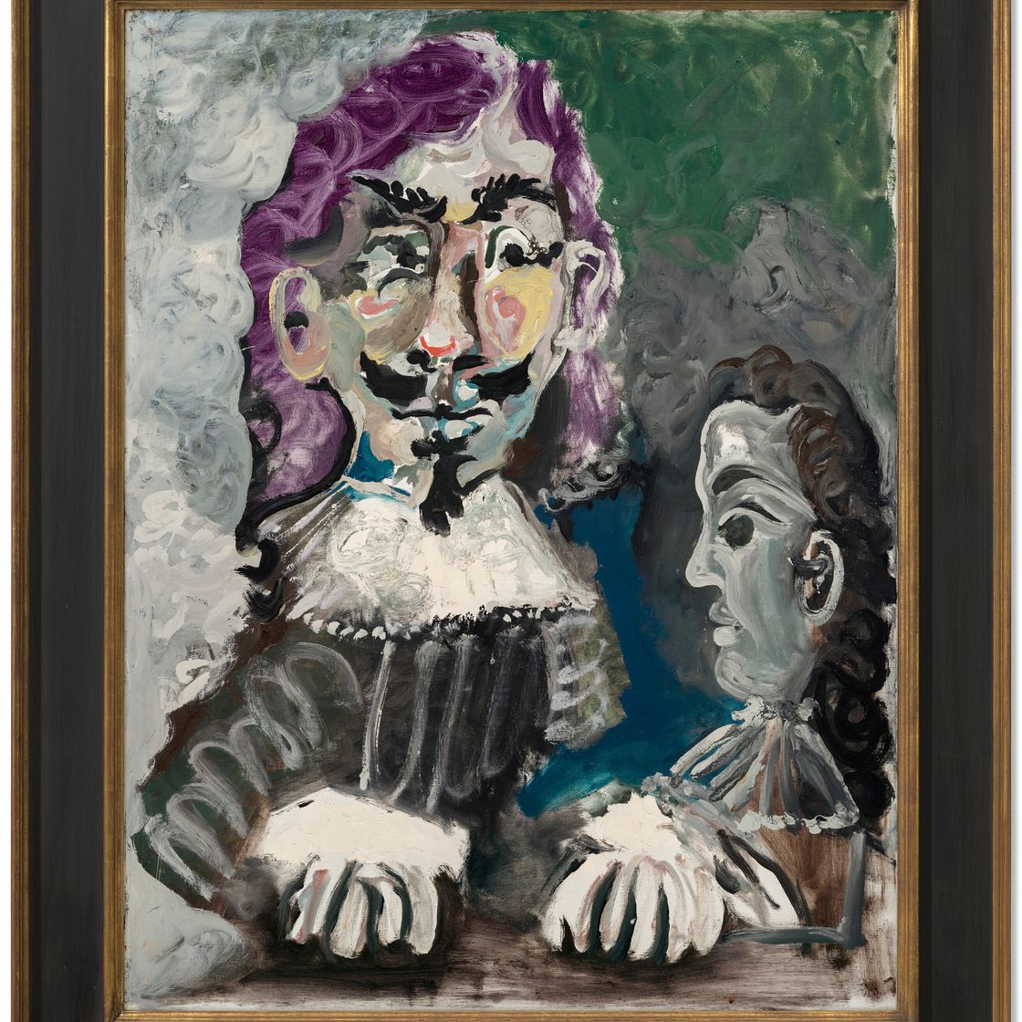 Pablo Picasso — Мушкетер и маленький персонаж, изображение 2