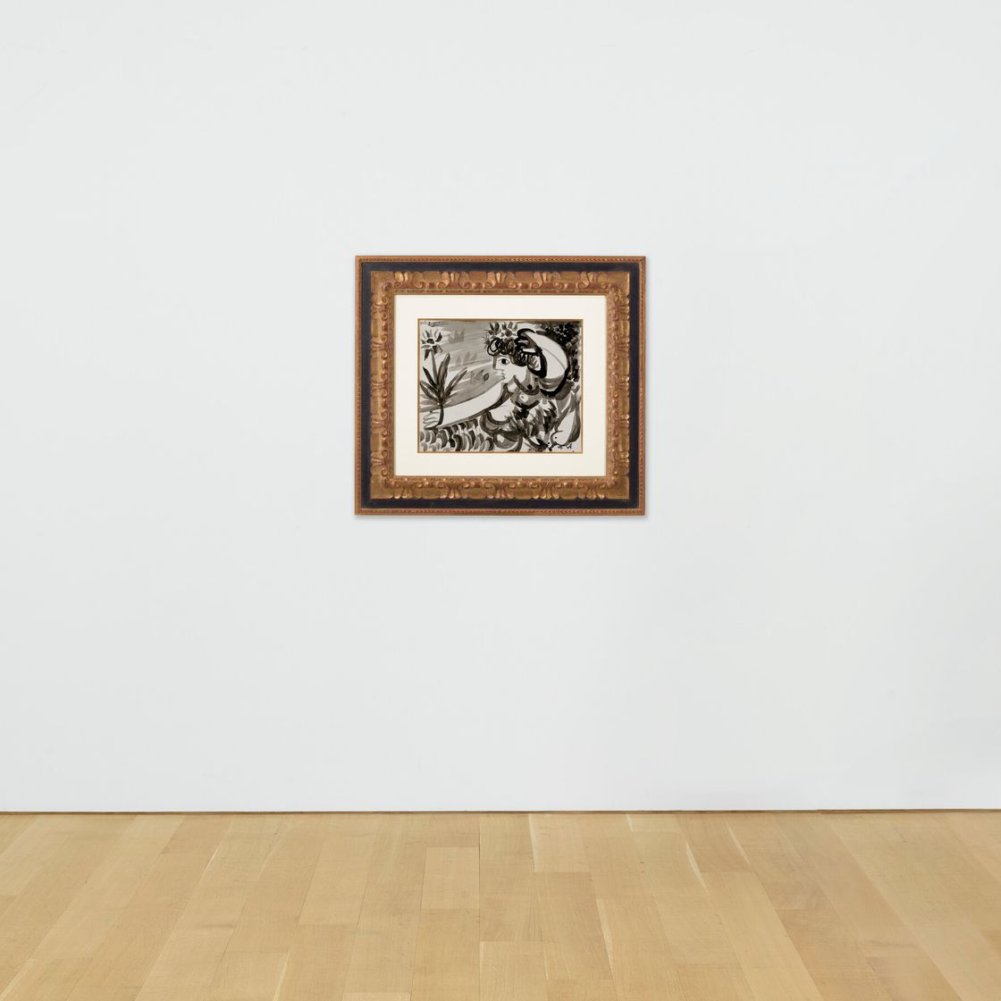Pablo Picasso — Женщина, цветы и изюм (спереди); Трое мужчин (сзади), изображение 6