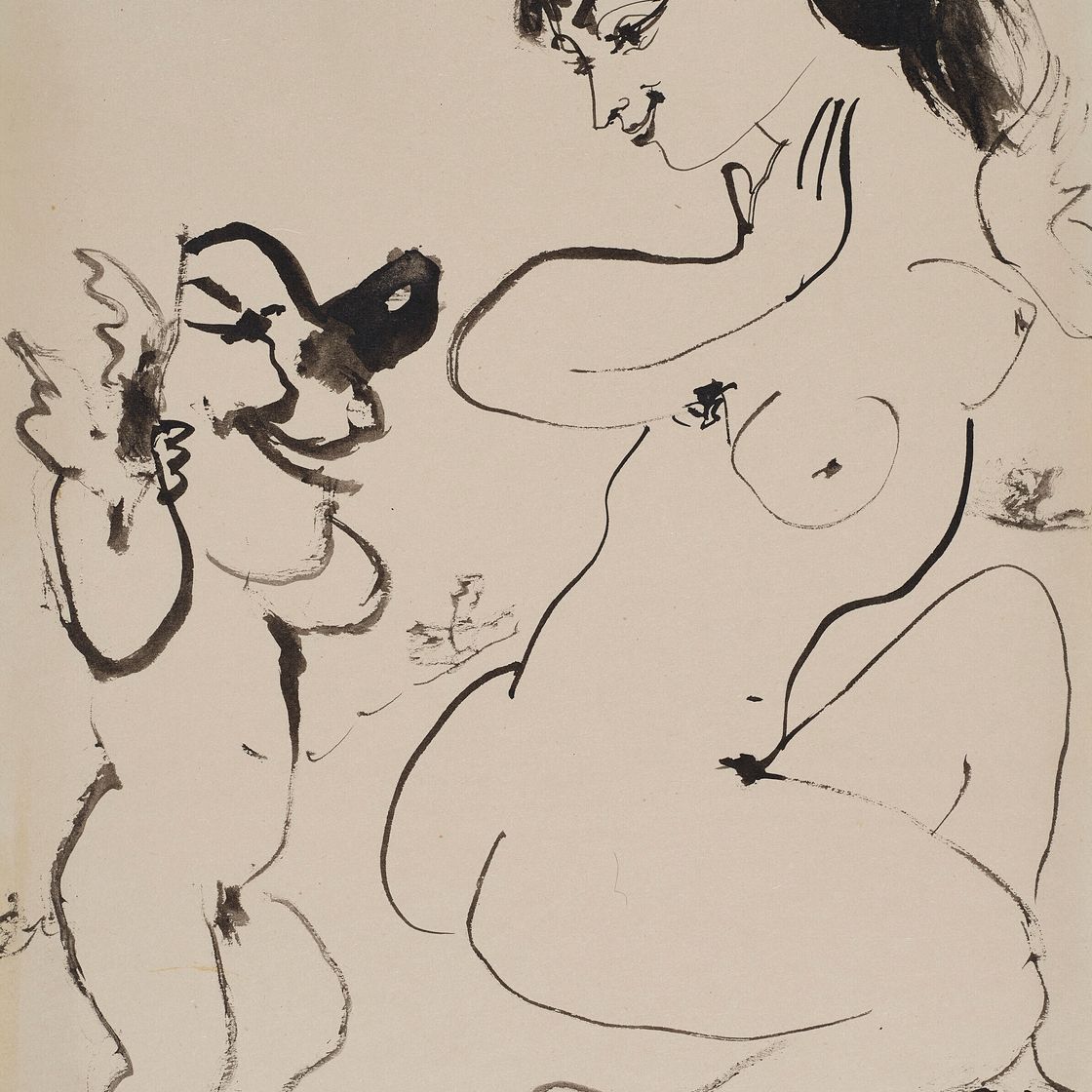Pablo Picasso — Любовный маскарад, изображение 1