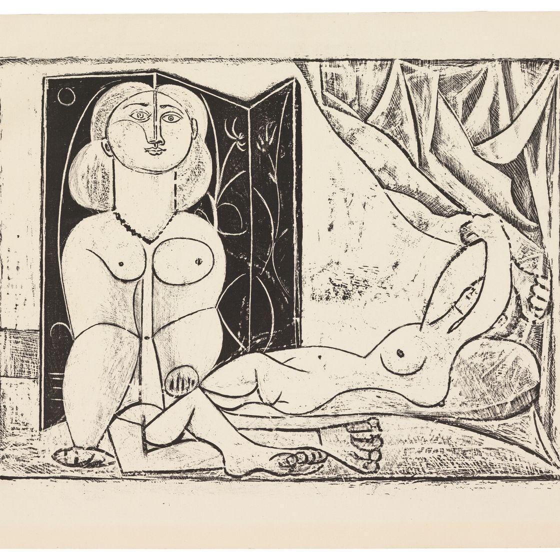Pablo Picasso — Две новые женщины