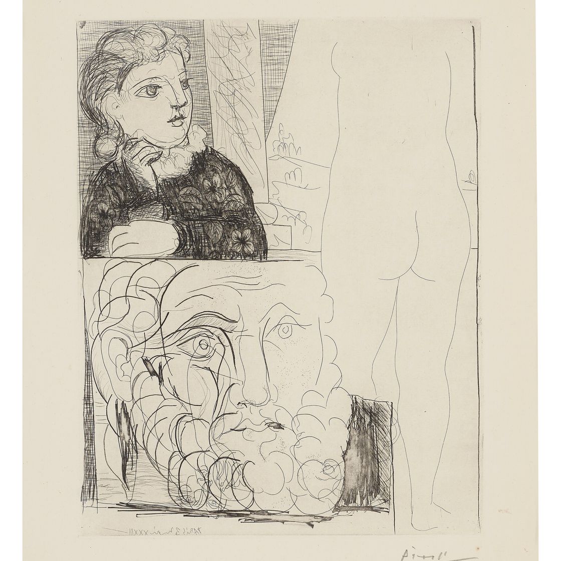 Pablo Picasso — Женский наряд, скульптура "руки и ноги наедине с барби" из коллекции La Suite Vollard