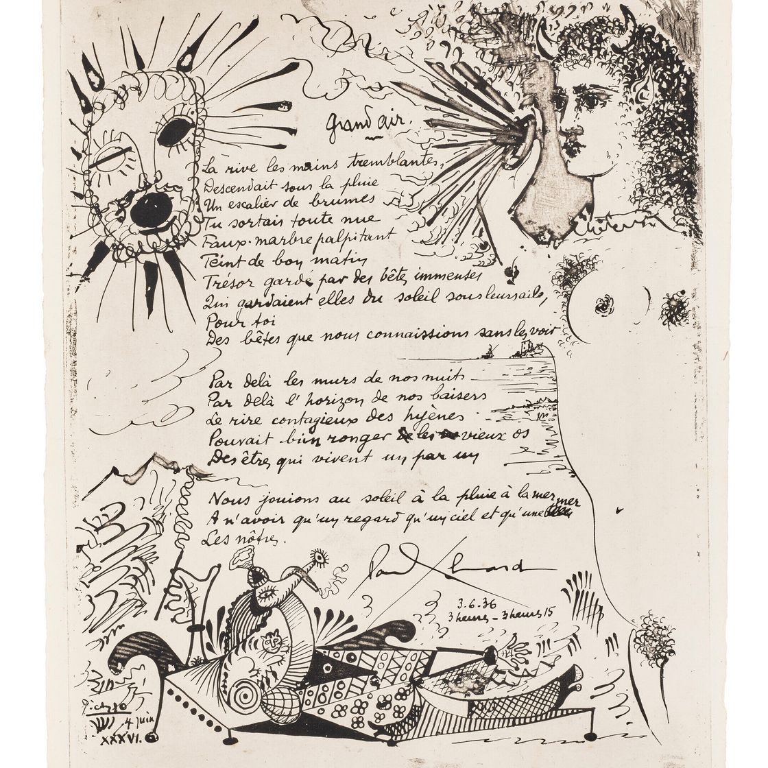 Pablo Picasso — Великолепный воздух от Les yeux fertiles