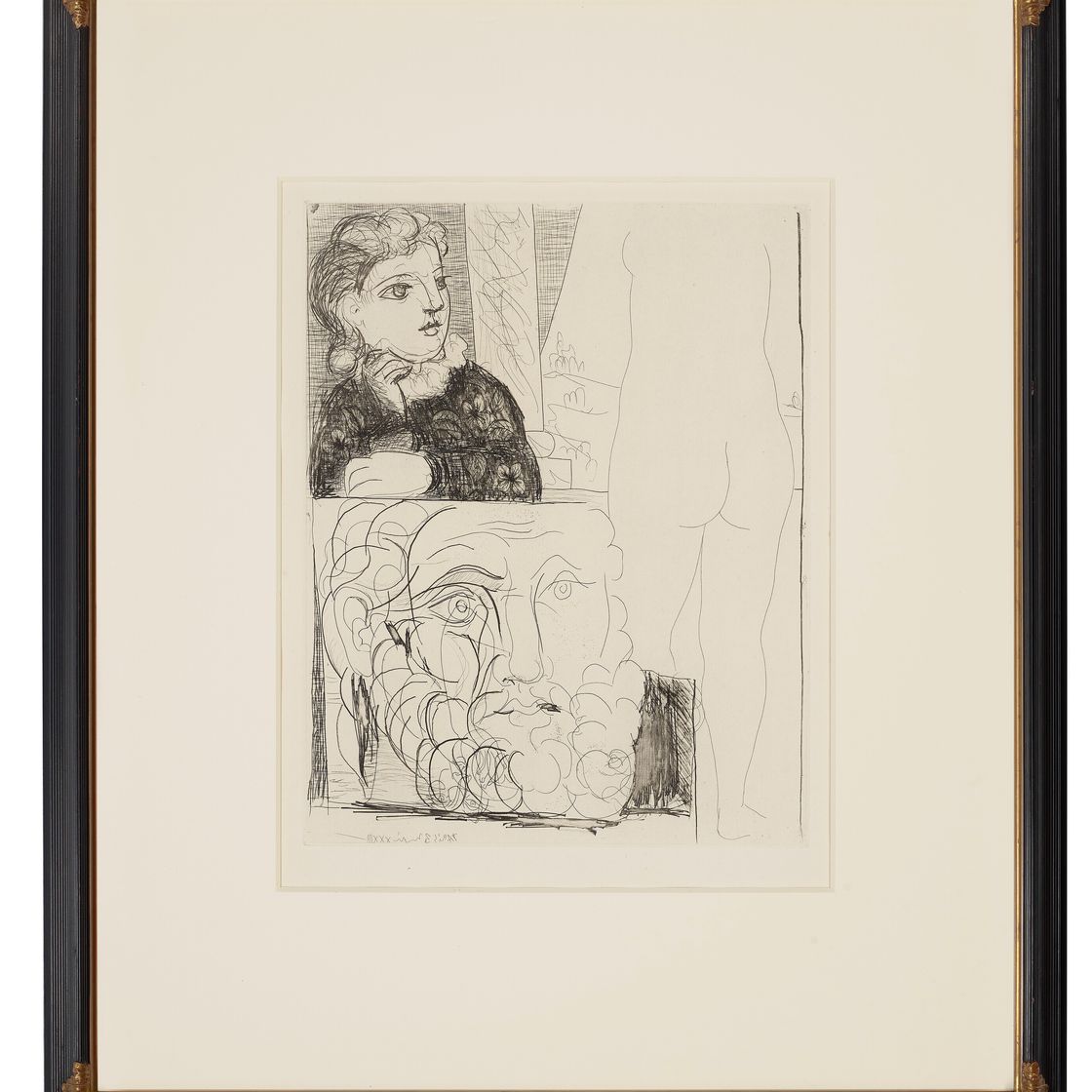 Pablo Picasso — Женский наряд, скульптура "руки и ноги наедине с барби" из коллекции La Suite Vollard, изображение 2