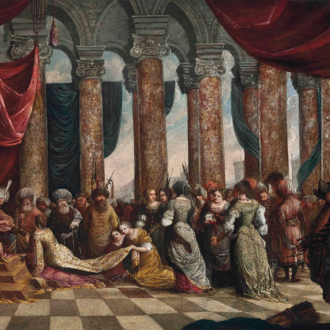 Paolo Veronese — Соломон и царица Савская