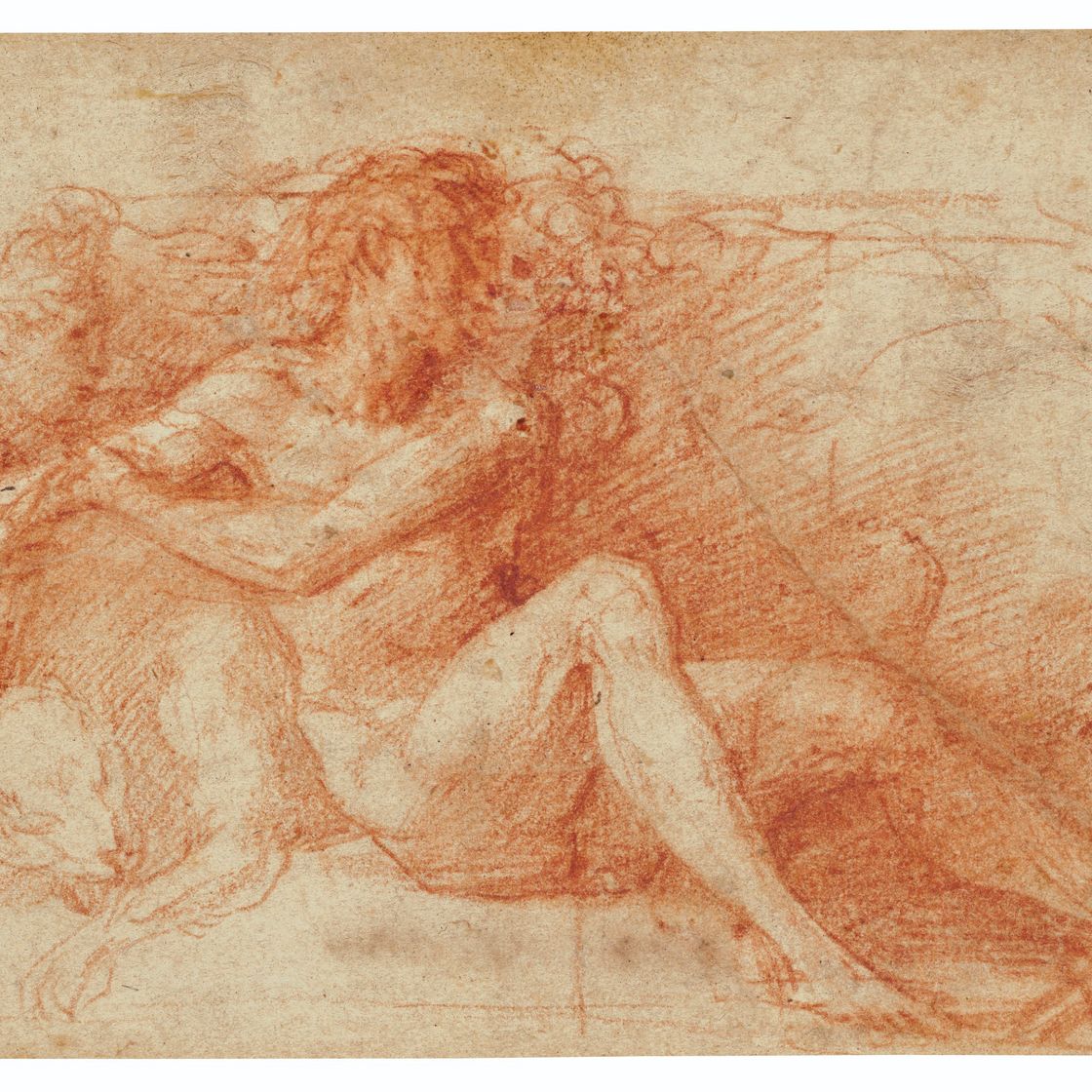 Parmigianino — Даниил во рву со львами