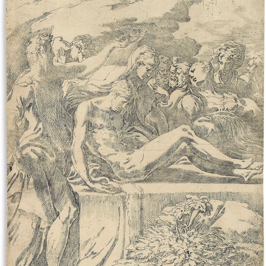 Parmigianino — Погребение