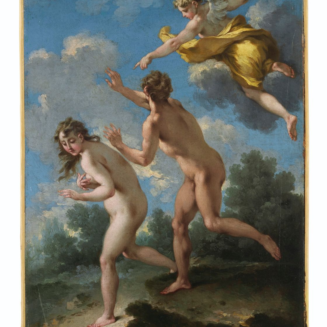 Parmigianino — Искушение Адама и Евы и изгнание из Рая, изображение 3