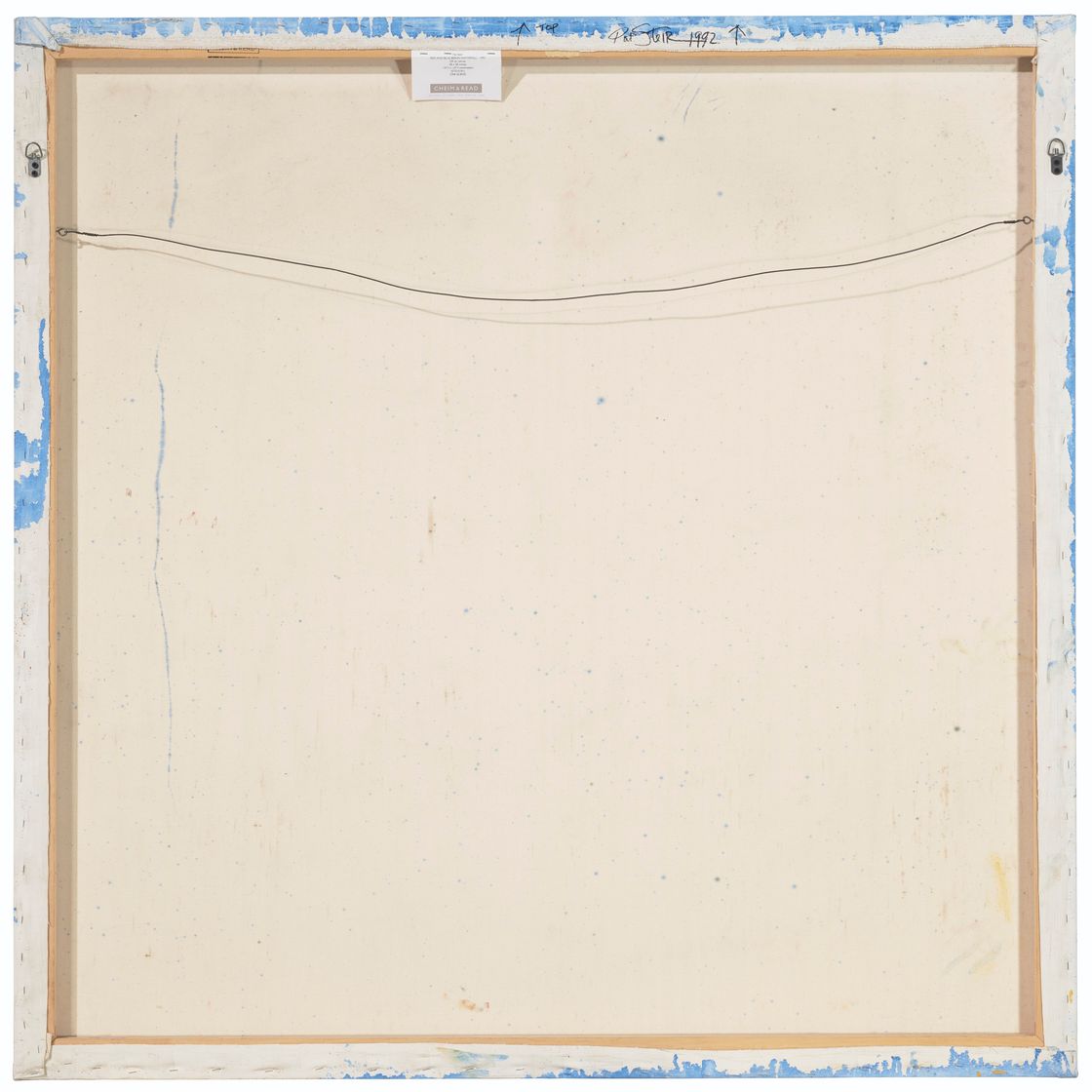 Pat Steir — Красно-синий Берлинский водопад, изображение 2