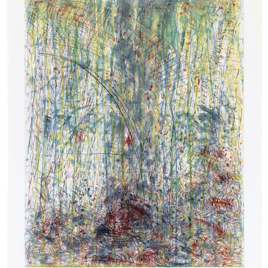 Pat Steir — Водопад, изображение 1