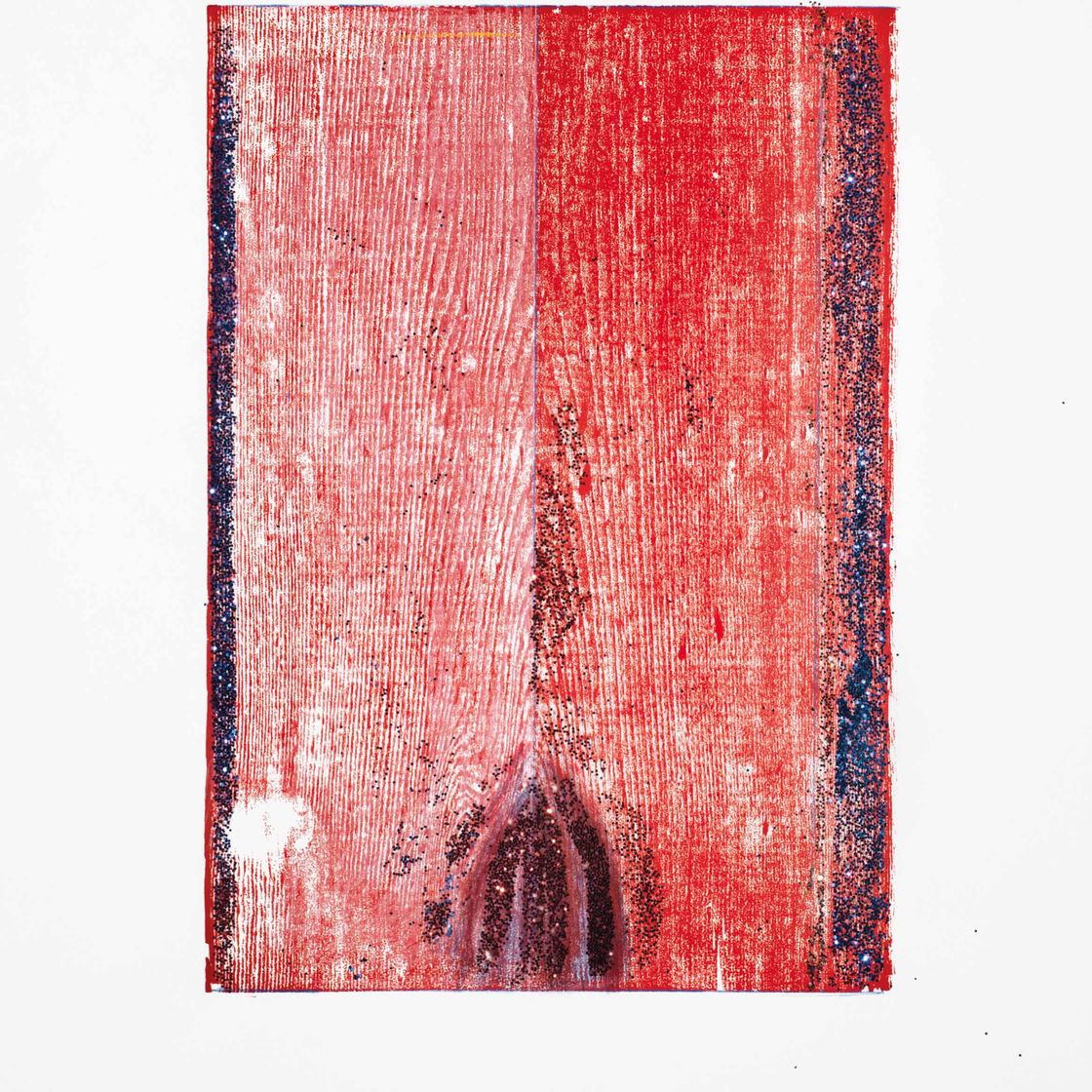 Pat Steir — Рисование по дереву для центра рисования