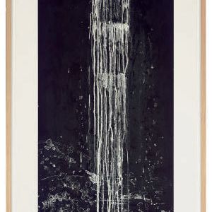 Pat Steir — Длинные вертикальные падения #1