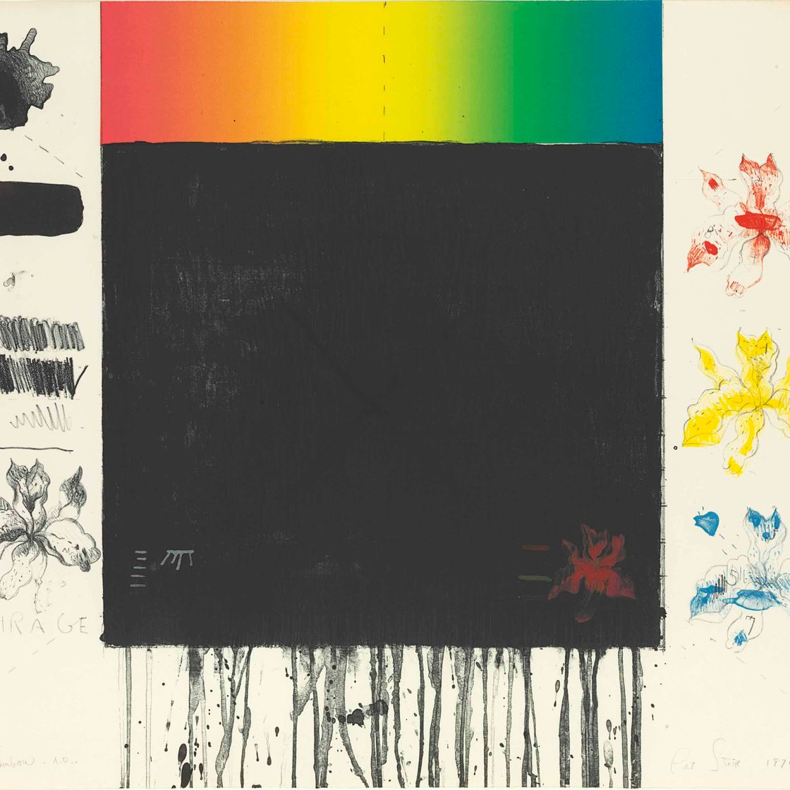 Pat Steir — Скатай мне радугу