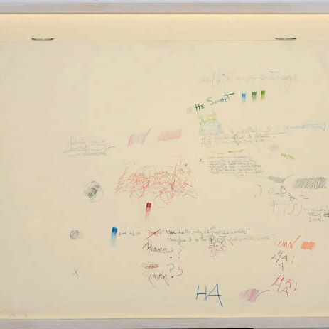 Pat Steir — Без названия [Он искал... ХА]!