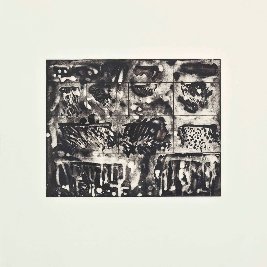 Pat Steir — Дождевые облака цвета сепии