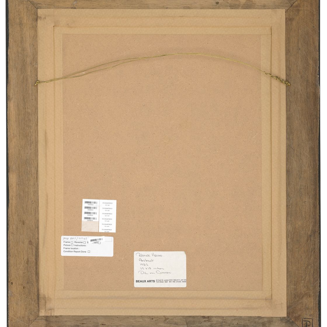 Patrick Heron — АННОТАЦИЯ : ИЮЛЬ 1952 ГОДА, изображение 4