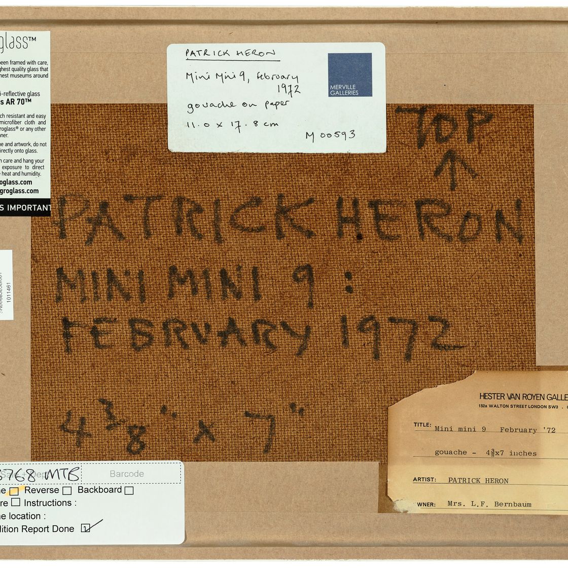 Patrick Heron — МИНИ-МИНИ 9 : ФЕВРАЛЬ 1972 ГОДА, изображение 3