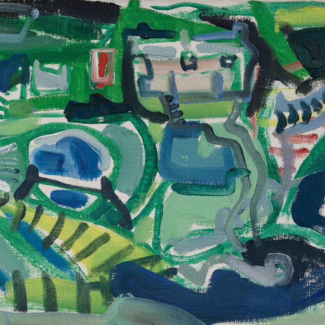 Patrick Heron — ДНО ДОЛИНЫ, ПОРТГВАРРА : 1951 ГОД, изображение 2