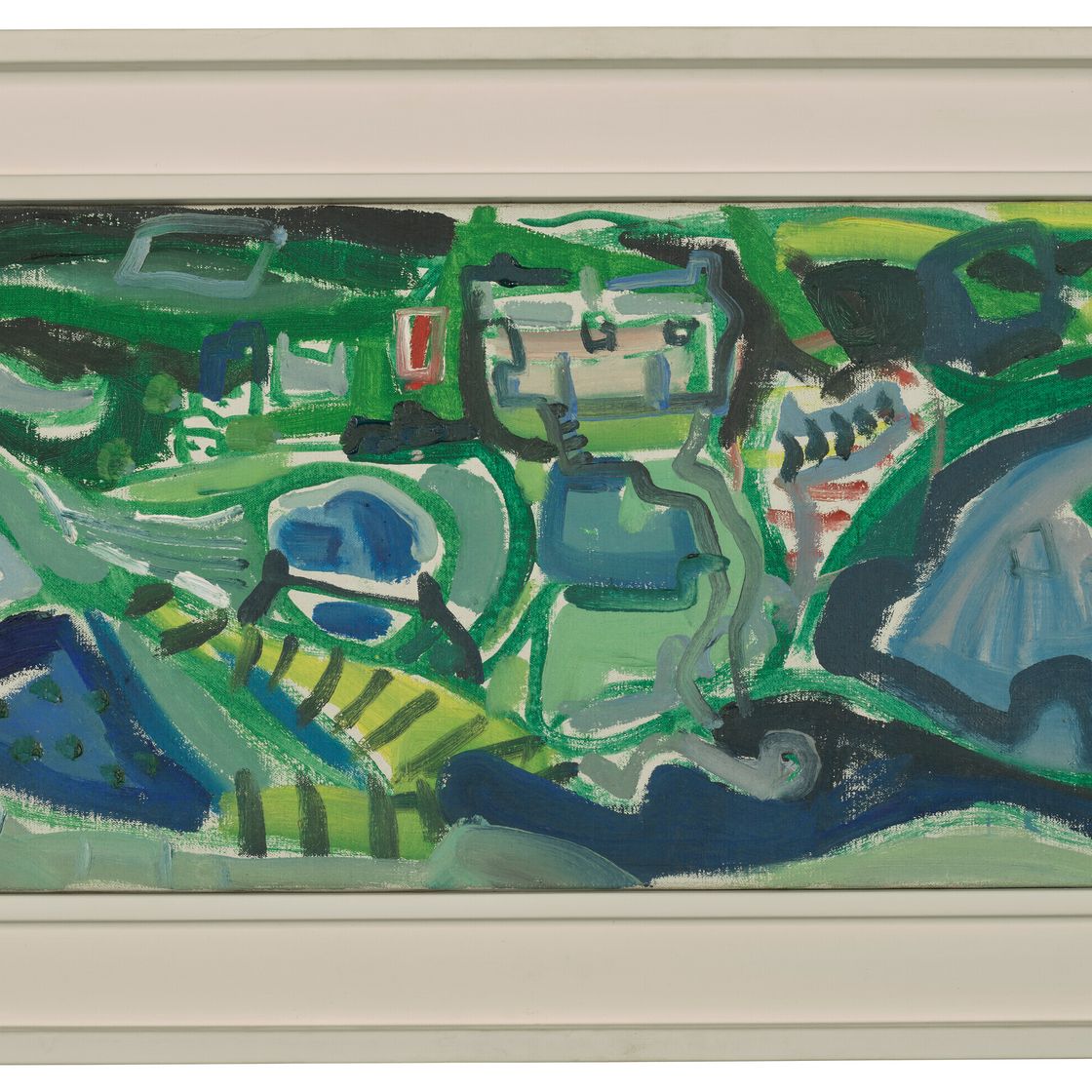Patrick Heron — ДНО ДОЛИНЫ, ПОРТГВАРРА : 1951 ГОД, изображение 3