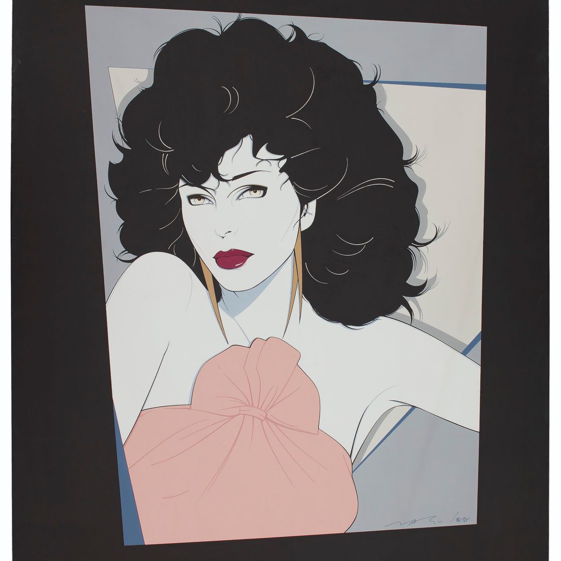 Patrick Nagel — Джоан Коллинз (N. 411)