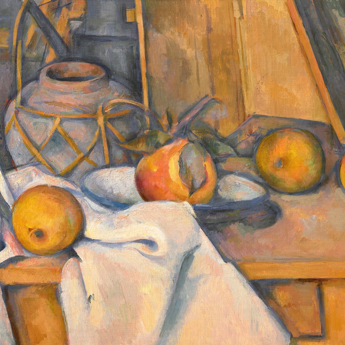 Paul Cézanne — Фрукты в горшочке с гингембре, изображение 1