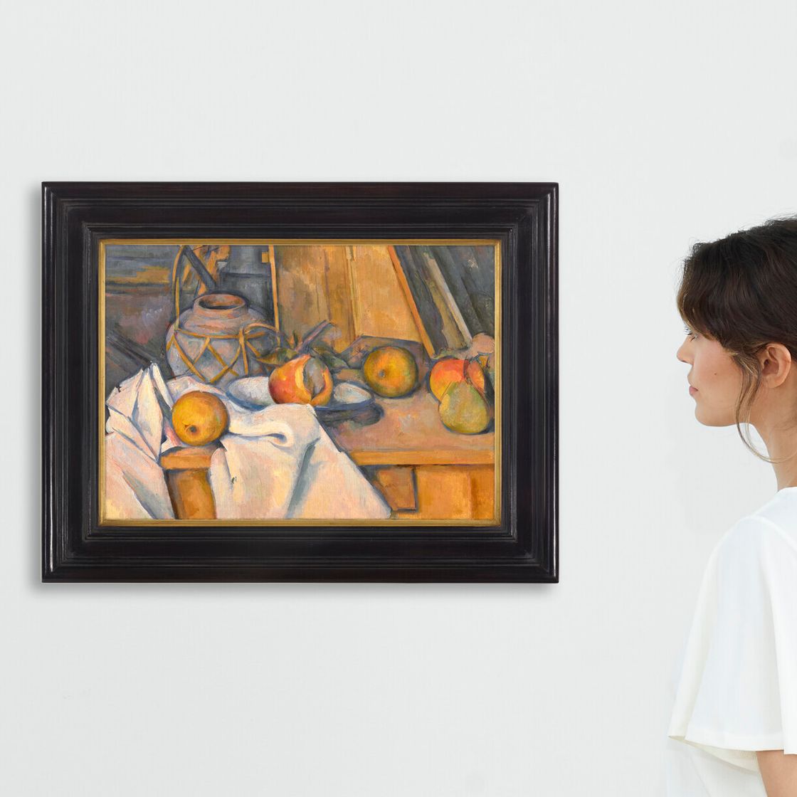 Paul Cézanne — Фрукты в горшочке с гингембре, изображение 4