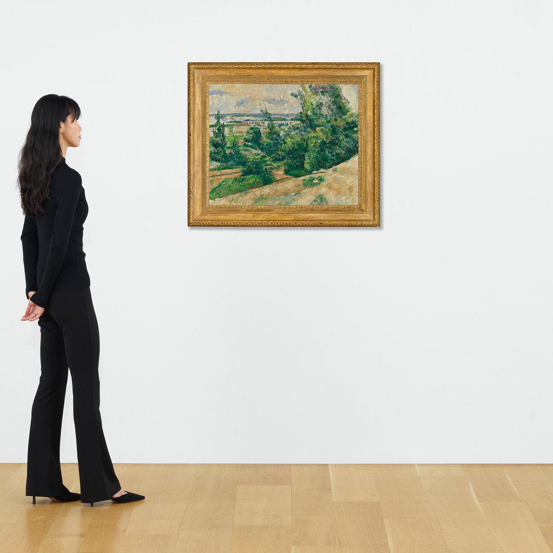 Paul Cézanne — Аквадук на канале Вердон-на-севере-Экс, изображение 4