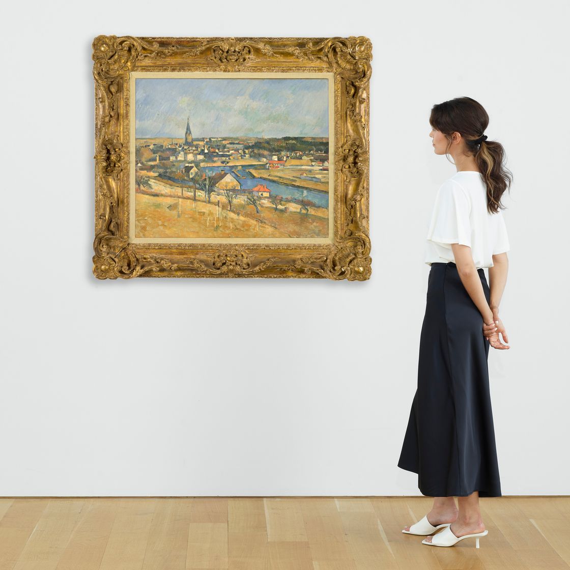 Paul Cézanne — Мелен в департаменте Ле-Ме-сюр-Сен, изображение 4