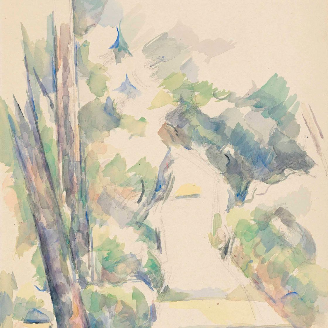 Paul Cézanne — Маршрут ан-су-Буа