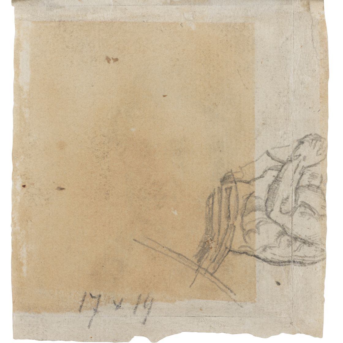 Paul Cézanne — Портрет месье Шоке (слева направо); Этюд о человеке (справа налево), изображение 3