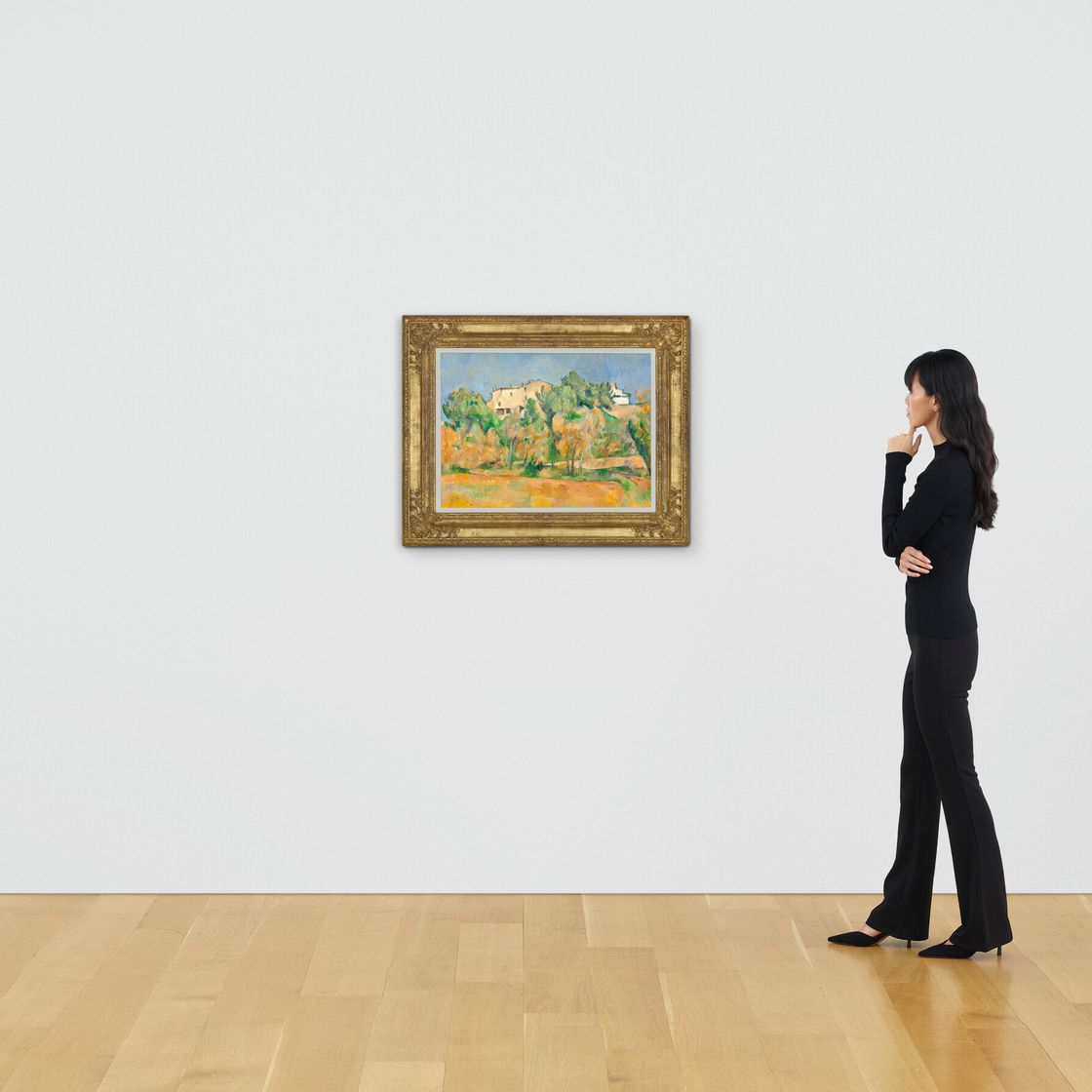 Paul Cézanne — Дом Бельвю и голубятни, изображение 3