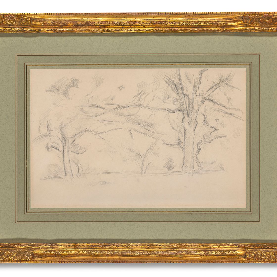 Paul Cézanne — Деревья, изображение 4