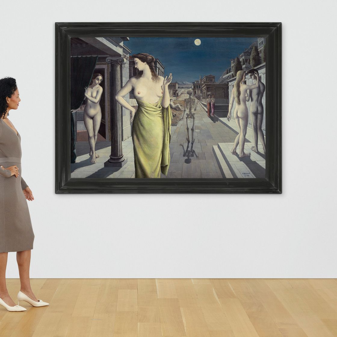 Paul Delvaux — Лунный город, изображение 5