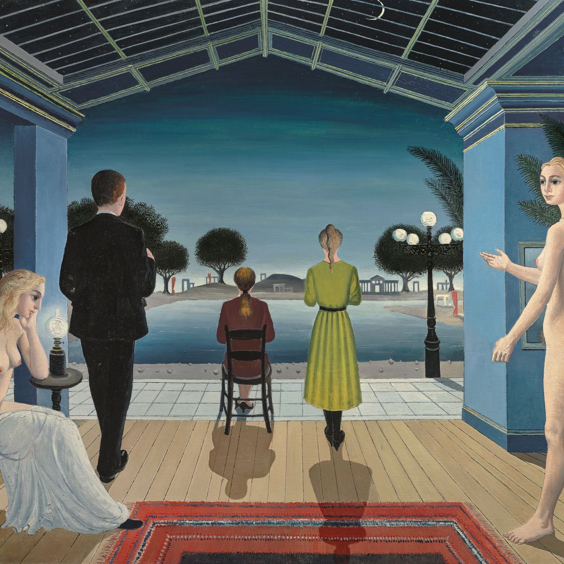 Paul Delvaux — Темница в Ла-вилле, изображение 1