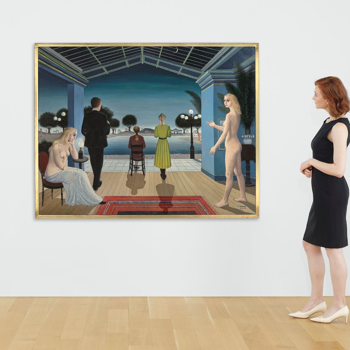 Paul Delvaux — Темница в Ла-вилле, изображение 4